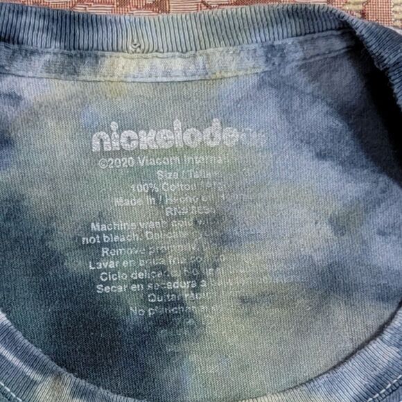 Nickelodeon Rugrats T-Shirt Womens 2XL Blue Reckless Duo BFF Long Sleeve Crop - Picture 12 of 12